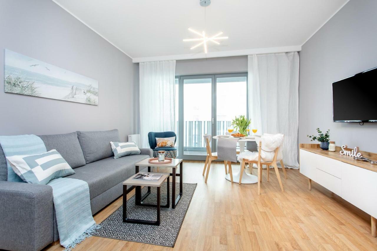 Seaside Beach 150M Do Plazy - Parking - Praia Apartments - Polsat Ergo Arena Plus Gdańsk Buitenkant foto