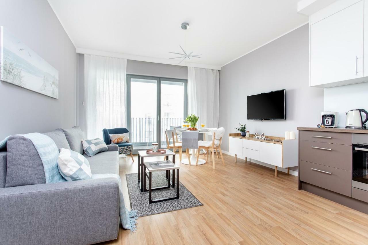 Seaside Beach 150M Do Plazy - Parking - Praia Apartments - Polsat Ergo Arena Plus Gdańsk Buitenkant foto